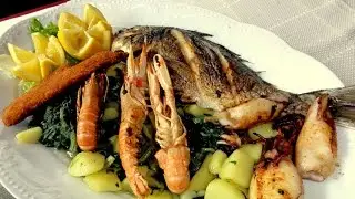 The food in Istria