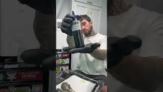 How to set up for a tattoo #tattoosetup #tattooartist #selftaughttattoo