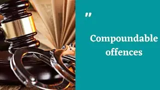 Compundable Offence. Compoundable Offence @laweasyclasses