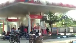 #pertamina #viral #konsel #sultra kebakaran salah satu SPBU di KEC.MOTAHA KAB.KONSEL SULTRA