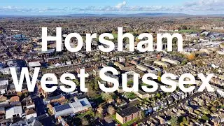 Horsham West Sussex By Drone 4K