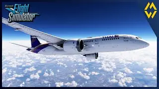 MSFS // Thai Airlines // Dubai - Bangkok // B788