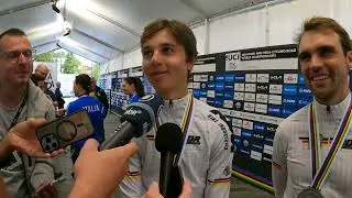 Silber im Mixed: Brenner, Heidemann und Schachmann feiern den Medaillen-Coup bei der WM in Zürich