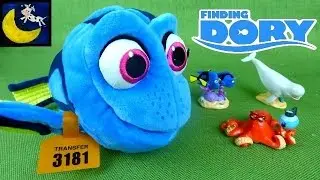 Finding Dory Toys Deluxe Feature Talking Moving Dory Plush Toy with Phrases from the Movie!