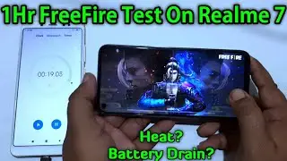 Realme 7 FreeFire Battery Drain Test | Realme 7 FREEFIRE GamePlay Test | Realme 7 Free Fire Test