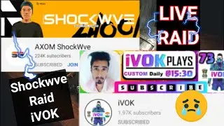 SHOCKWVE Raid iVOK | Raid Night | 1 v4 In Last | ThankYou AXOM SHOCKWVE