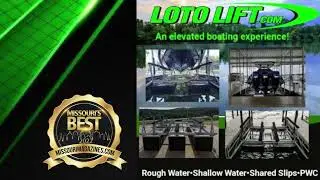 Game Changing Boat Lift Technology: LOTO Lift 10LT Showcase | Lake of the Ozarks