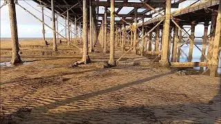 Virtual Walk - Ryde Beach At Low Tide - Isle Of Wight - November 2020 | kittikoko