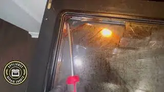 Замена стекла дверцы настенной духовки GE | Разбитое стекло дверцы | JT3000SF4SS