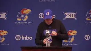 Lance Leipold on the momentum gained from close call vs. No. 3 Oklahoma and what's next for KU