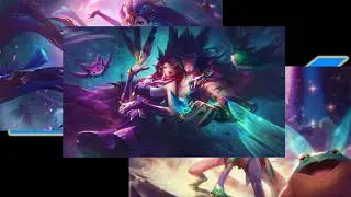 Splash art critique - Star guardian Zoe, Xayah, Rakan and Neeko