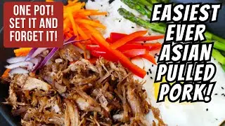 Instant Pot Asian Pulled Pork - You Won't Believe How Simple This One Pot Recipe is!