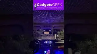 Car Star Lights | USB Starlight Projection | Fiber Optic Star Ceiling Automobile #Shorts