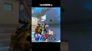 1 VS 3 CLUTCH 🔥 Mission pass #bgmi #shorts #pubgmobile #clutch #gaming @BattlegroundsMobile_IN