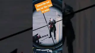 🔥1v3 Crossbow clutch Pubg Mobile #shorts