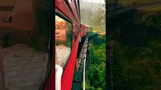 This is the MOST EPIC train ride in the world. 🤯 Would you hang out the door? 👇
