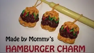 Rainbow Loom Charms: Hamburger