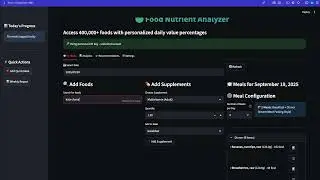 I Built a Personalized Nutrition Tracker with AI (EAG V2 Project)