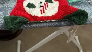 Knitting Christmas Stocking Part 4 the Heel