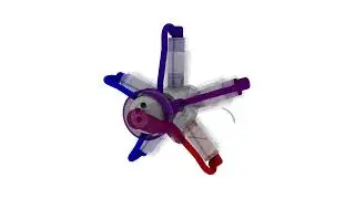 How Calzoni High Torque Radial Piston Motors Work - Animation