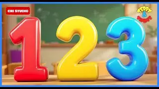 One Two Three Numbers | 123 Counting | Best Balloon Number Preschoolers Kids Video | Count to 10