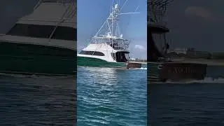 Ann Warrick 76&rsquo; Paul Mann #bigrockbluemarlintournament #paulmanncustomboats #moreheadcity