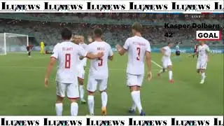 EURO 2020 || EURO 2021 - Czech Republic vs Denmark || GOAL || 0-2