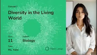 Diversity in the Living World | Class 11 Biology | The Living World