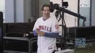 C.J. Wilson Pranks Fans with Fastball