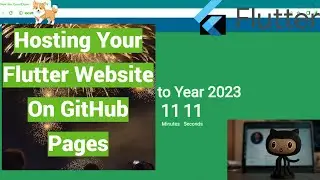 Flutter Tutorial - Host Flutter Website On GitHub Pages [For FREE - 2023] Build & Deploy Web App