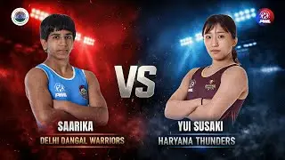 Saarika vs Yui Susaki  | Women&rsquo;s 53 KG | Day 3 Match 3 | PWL #pwl