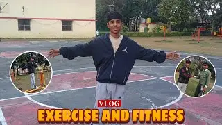 Exercise and Fitness Vlog 😍