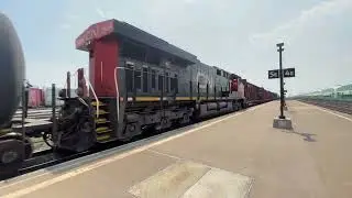 CN 3400 was leading and for a mid DPU is 2949 and that has railcard at Date:Saturday June 7th 2025