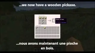 Learn French through Minecraft - Lesson 1: The first steps
