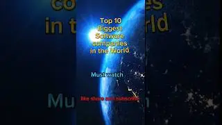 top 10 biggest software companies in the world