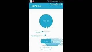 Cum să aveți mouse pe android &radic;ROOT Tap Pointer on screen