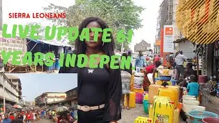 New Update With Sierra Leone Slum Area fire🔥 street Lighting Water💧 prob./ Fuel⛽ electricity & Roads