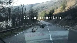 kayak haut furans#la Burbanche#Cheignieu-la-Balme#Dépt 01510 (éboulement route Lac Des Hôpitaux )