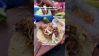 yummy and spicy rolls #foodvlogindia #nagpuri #viral#shorts # noodles roll