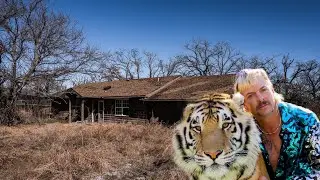 Exploring JOE EXOTIC'S ABANDONED HOME & ZOO!
