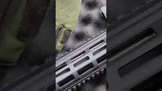 DBR snake - shooting the double barrel AR15 at the range