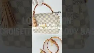 Louis Vuitton Croisette Damier Azur Canvas Crossbody Bag