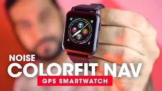 Noise Colorfit NAV Unboxing & Review ⚡️ Best GPS Smartwatch @ Rs 3999 (Hindi)