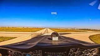 Immediate Takeoff in Tecnam P2002 | 4K Cockpit View &ndash; VFR Training Flight