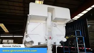 Rear dump trailer for Australia from Genron Vehicle