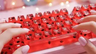 Which Fruit Keyboard Would You Choose? 🍉🍍⌨️ Ultra Satisfying AI ASMR