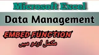 How to insert files in Excel II Excel Embed Function II Excel Made Easy