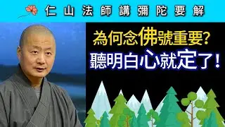 為何念佛號重要？聽明白心就定了！ ~ 仁山法師《彌陀要解》講座11