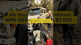 ASMR Car Restoration | We bought an abandoned Mercedes-AMG G63 6&times;6 for $3,000&hellip;😳🔥