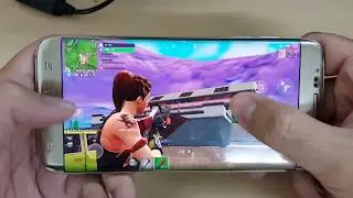 Test Game Fortnite Mobile on Samsung Galaxy S7 Edge